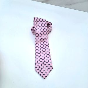 LILLY DACHE | Men's Tie Pink with pattern